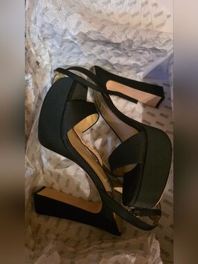 Badgley MISCHKA Caia Ankle Strap Platform Sandal